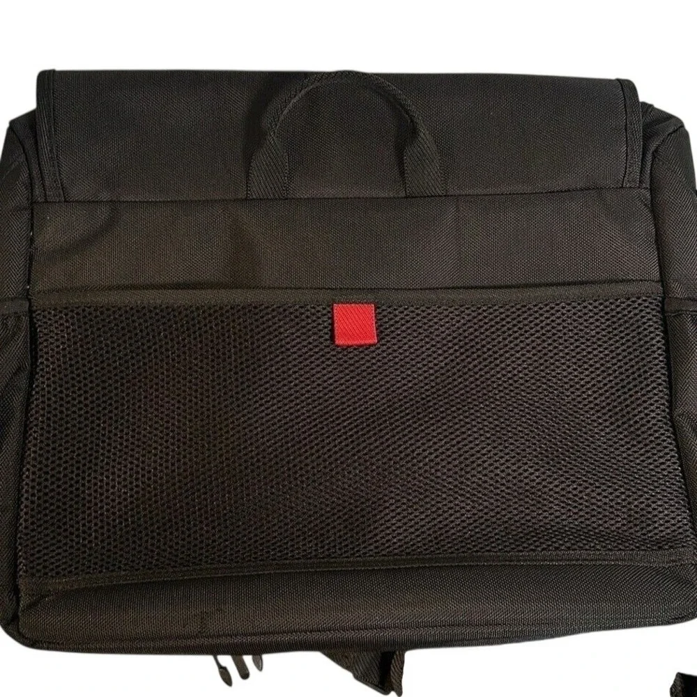 SwissGear Messenger Bag Unisex‎ Large Black Laptop Commuter Briefcase Travel Bag
